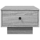 vidaXL szürke sonoma színű szerelt fa dohányzóasztal 60 x 45 x 31 cm