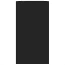 vidaXL fekete szerelt fa mosdószekrény 63 x 29 x 55 cm