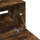 vidaXL füstös tölgy színű szerelt fa mosdószekrény 40 x 37 x 59 cm