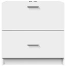 vidaXL fehér szerelt fa mosdószekrény 59 x 37 x 59 cm