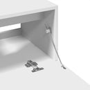 vidaXL fehér szerelt fa mosdószekrény 59 x 37 x 59 cm