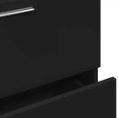 vidaXL fekete szerelt fa mosdószekrény 59 x 37 x 59 cm