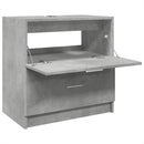 vidaXL betonszürke szerelt fa mosdószekrény 59 x 37 x 59 cm