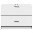 vidaXL fehér szerelt fa mosdószekrény 78 x 37 x 59 cm