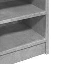 vidaXL betonszürke szerelt fa mosdószekrény 90 x 29 x 55 cm