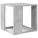 vidaXL betonszürke szerelt fa dohányzóasztal 32 x 32 x 30 cm