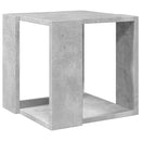 vidaXL betonszürke szerelt fa dohányzóasztal 32 x 32 x 30 cm