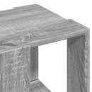 vidaXL szürke sonoma színű szerelt fa dohányzóasztal 32 x 32 x 30 cm