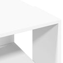 vidaXL fehér szerelt fa dohányzóasztal 89,5 x 48 x 30 cm