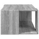 vidaXL szürke sonoma színű szerelt fa dohányzóasztal 89,5 x 48 x 30 cm
