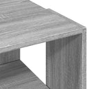 vidaXL szürke sonoma színű szerelt fa dohányzóasztal 89,5 x 48 x 30 cm