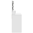 vidaXL fehér fésülködőasztal LED-del 80 x 41 x 134,5 cm