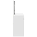 vidaXL fehér fésülködőasztal LED-del 100 x 40 x 130 cm