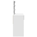 vidaXL fehér fésülködőasztal LED-del 100 x 40 x 130 cm