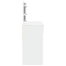 vidaXL fehér fésülködőasztal LED-del 100 x 40 x 130 cm