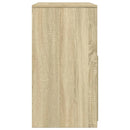 vidaXL sonoma tölgy színű fésülködőasztal és ülőke 60x40x113,5 cm