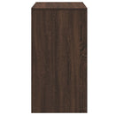 vidaXL barna tölgy színű fésülködőasztal és ülőke 60 x 40 x 113,5 cm