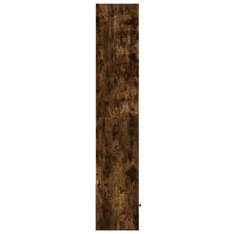 vidaXL füstös tölgy színű szerelt fa könyvespolc 40 x 36 x 189 cm