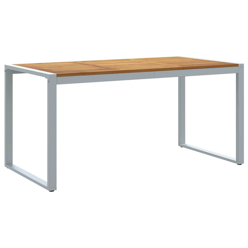 vidaXL Kert étkező szett 5 pcs Szürke és barna 160 x 80 x 75 cm