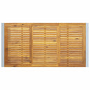 vidaXL Kert étkező szett 5 pcs Szürke és barna Acél és szilárd akácfa