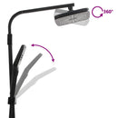 vidaXL fekete sárgaréz kétfejű zuhanyszett keverővel és tömlővel