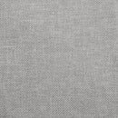 vidaXL felhőszürke szövet dívány párnával és jobb kartámasszal