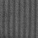 vidaXL Fotel társalgó párnával Sötét szürke kordbársony szövet