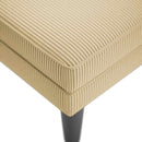 vidaXL Fotel társalgó párnával szürke-zöld kordbársony szövet