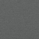 vidaXL sötétszürke szövet dívány párnával és jobb kartámasszal