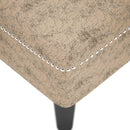 vidaXL világosszürke műbőr dívány párnával és jobb kartámasszal