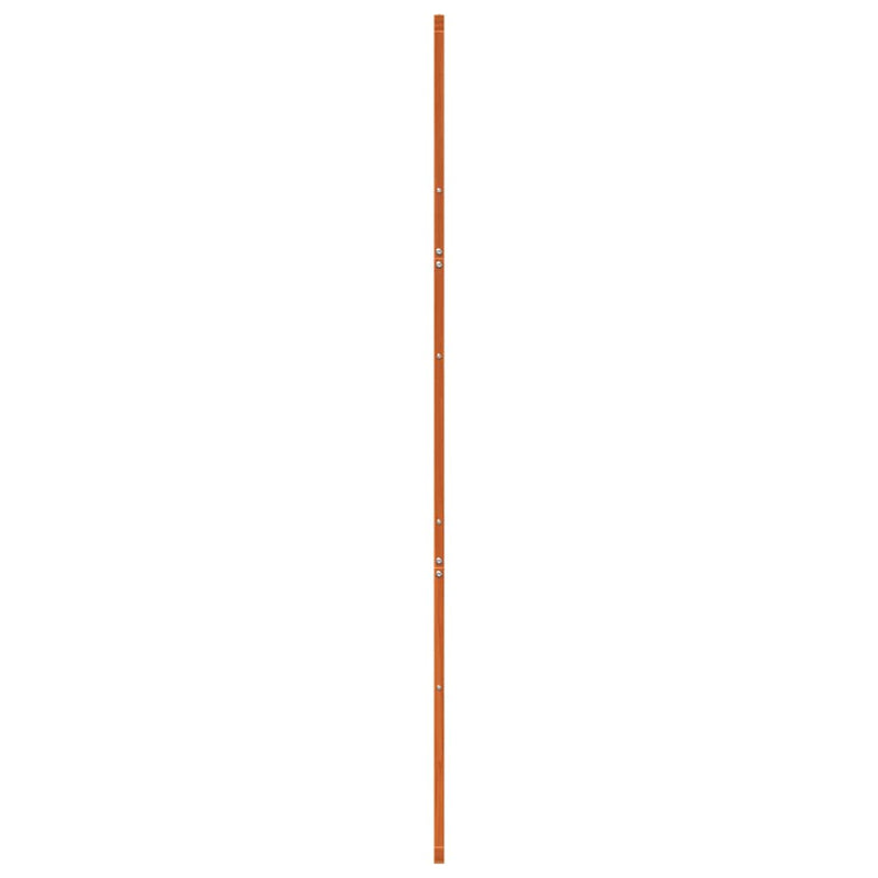 vidaXL viaszbarna tömör fenyőfa istálló stílusú ajtó 100x208 cm
