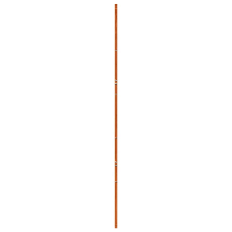 vidaXL viaszbarna tömör fenyőfa istálló stílusú ajtó 90x208 cm