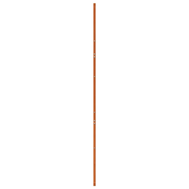 vidaXL viaszbarna tömör fenyőfa istálló stílusú ajtó 80x208 cm
