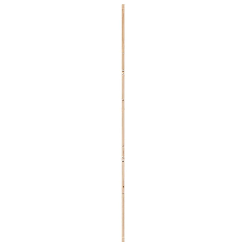 vidaXL tömör fenyőfa istálló stílusú ajtó 100 x 208 cm