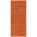 vidaXL viaszbarna tömör fenyőfa istálló stílusú ajtó 90x208 cm