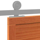 vidaXL viaszbarna tömör fenyőfa istálló stílusú ajtó 90x208 cm