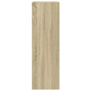 vidaXL sonoma tölgy színű szerelt fa fürdőszobaszekrény 30x30x95 cm