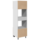 vidaXL “Lyon” sonoma színű szerelt fa mikrohullámú sütő szekrény