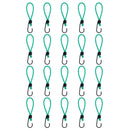 vidaXL 20 db bungee szíj kampóval 15 cm