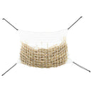 vidaXL 2 db négyszögletű fehér PP szénaháló 200 x 120 cm