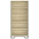 vidaXL sonoma tölgy színű szerelt fa könyvszekrény 80 x 31 x 169 cm