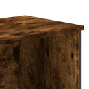 vidaXL füstös tölgy színű szerelt fa könyvszekrény 80 x 31 x 169 cm