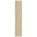 vidaXL sonoma tölgy színű szerelt fa könyvespolc 70 x 36 x 189 cm