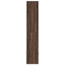 vidaXL barna tölgy színű szerelt fa könyvespolc 70 x 36 x 189 cm