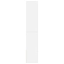 vidaXL fehér szerelt fa könyvespolc 100 x 36 x 189 cm