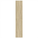 vidaXL sonoma tölgy színű szerelt fa könyvszekrény 100 x 36 x 189 cm