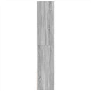 vidaXL szürke sonoma színű szerelt fa könyvespolc 100 x 36 x 189 cm