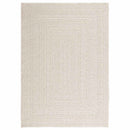 vidaXL ZIZUR krém juta hatású beltéri és kültéri szőnyeg 120x170 cm