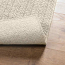 vidaXL ZIZUR krém juta hatású beltéri és kültéri szőnyeg 140x200 cm