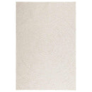 vidaXL ZIZUR krém juta hatású beltéri és kültéri szőnyeg 120x170 cm